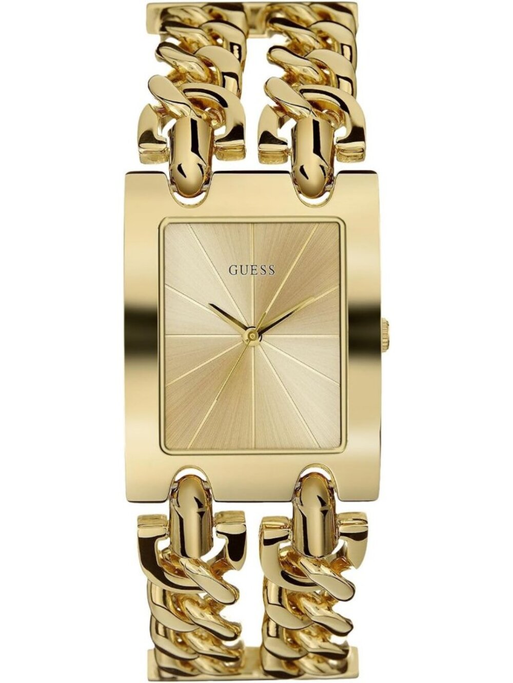 Stylish Silver-Tone Multi-Chain Bracelet Watch for Women - Elegant Timepiece